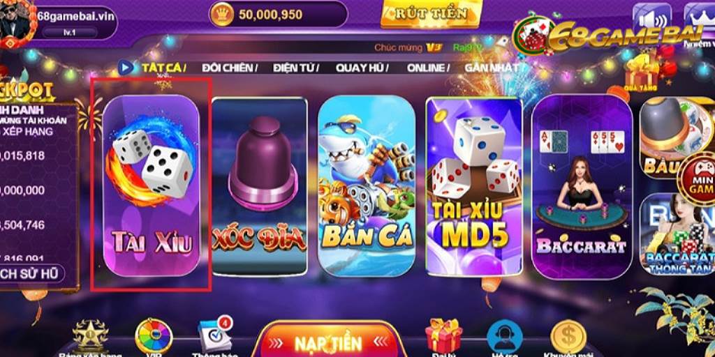 Giới thiệu tài xỉu tại 68 game bài