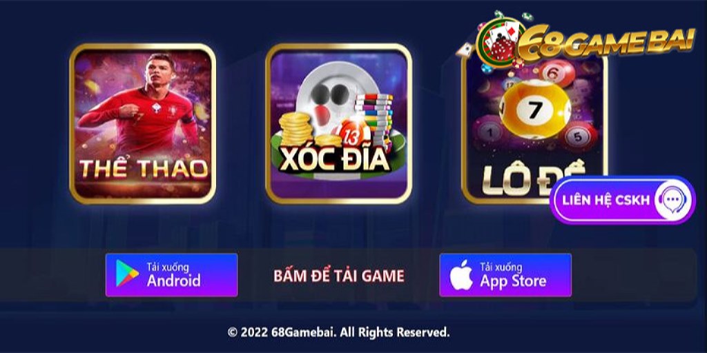 Thông tin về app 68 game bài